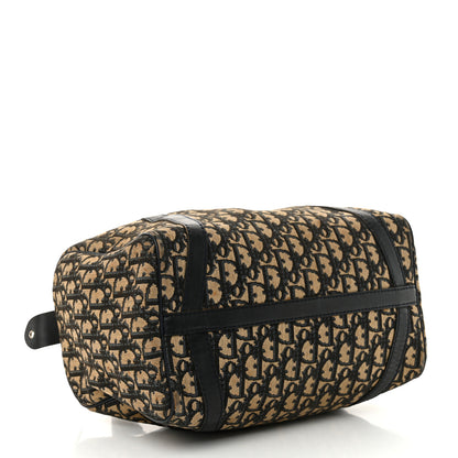Christian Dior Monogram Boston Navy Blue 4 of 17