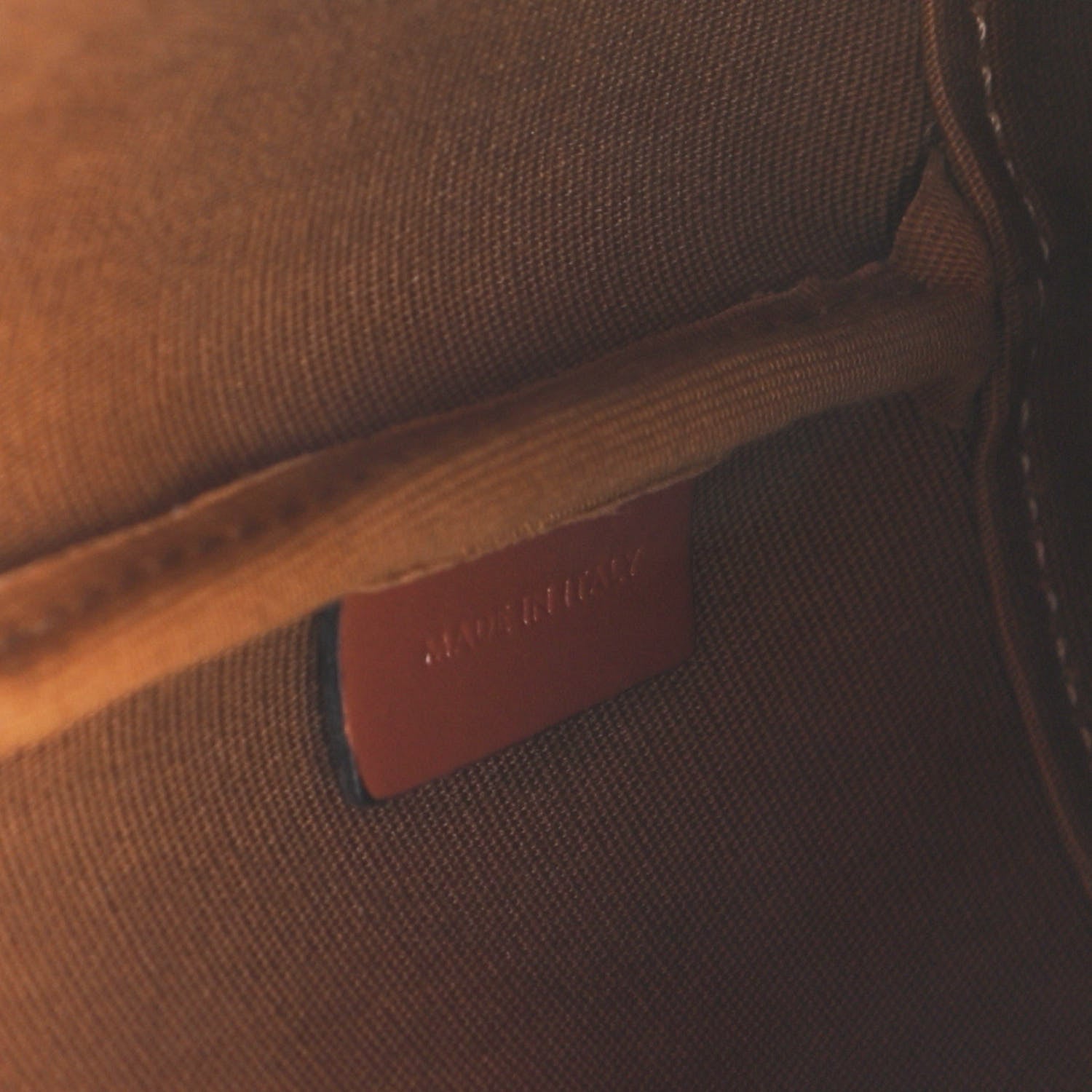 Celine Triomphe Canvas Calfskin Small Bucket Bag White 6 of 9