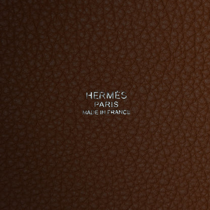 Hermes Taurillon Clemence Picotin Lock 22 MM Gold 6 of 9