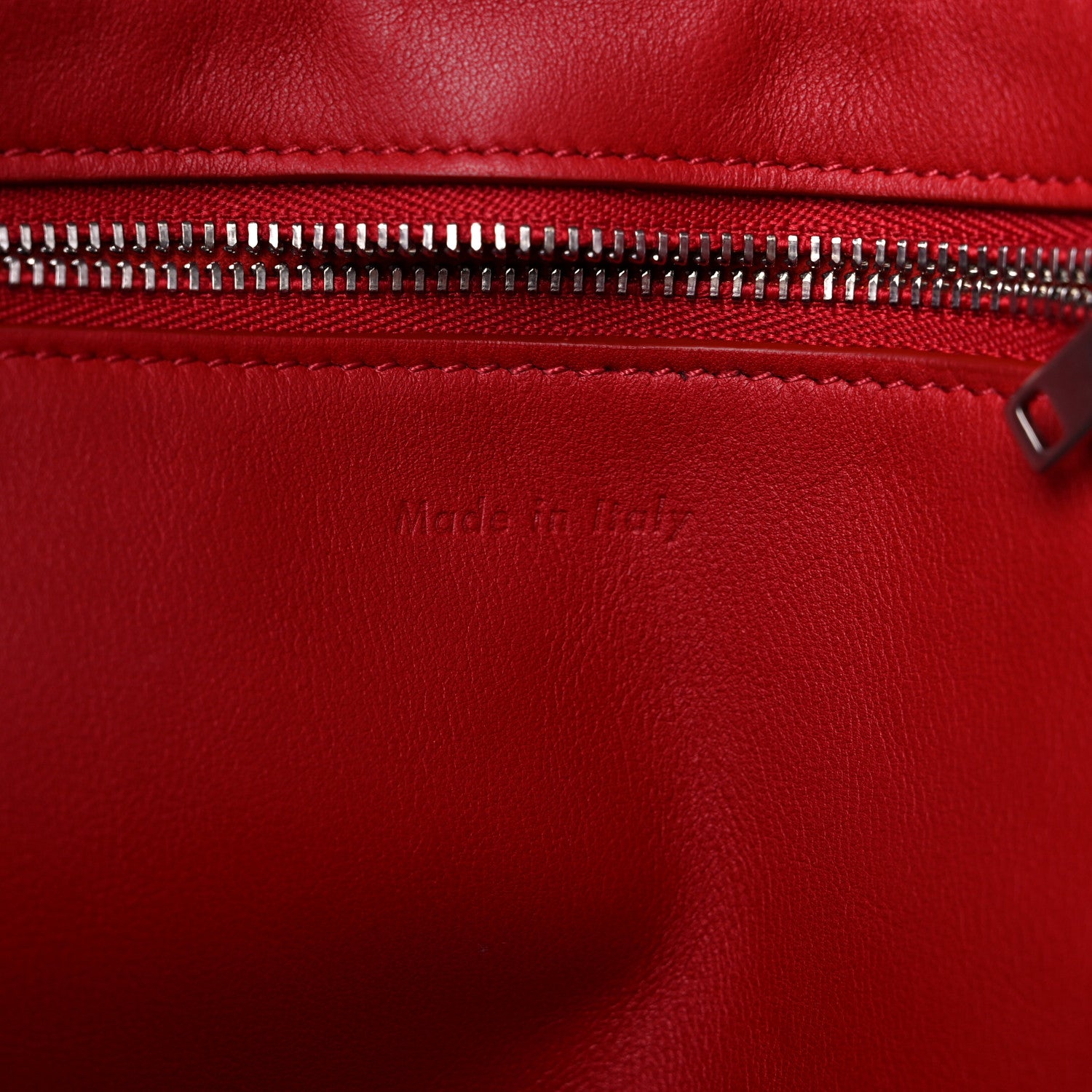 Celine Smooth Calfskin Small Big Bag Red 6 of 19
