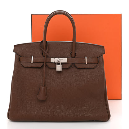 Hermes Togo Birkin 35 Brulee 11 of 11