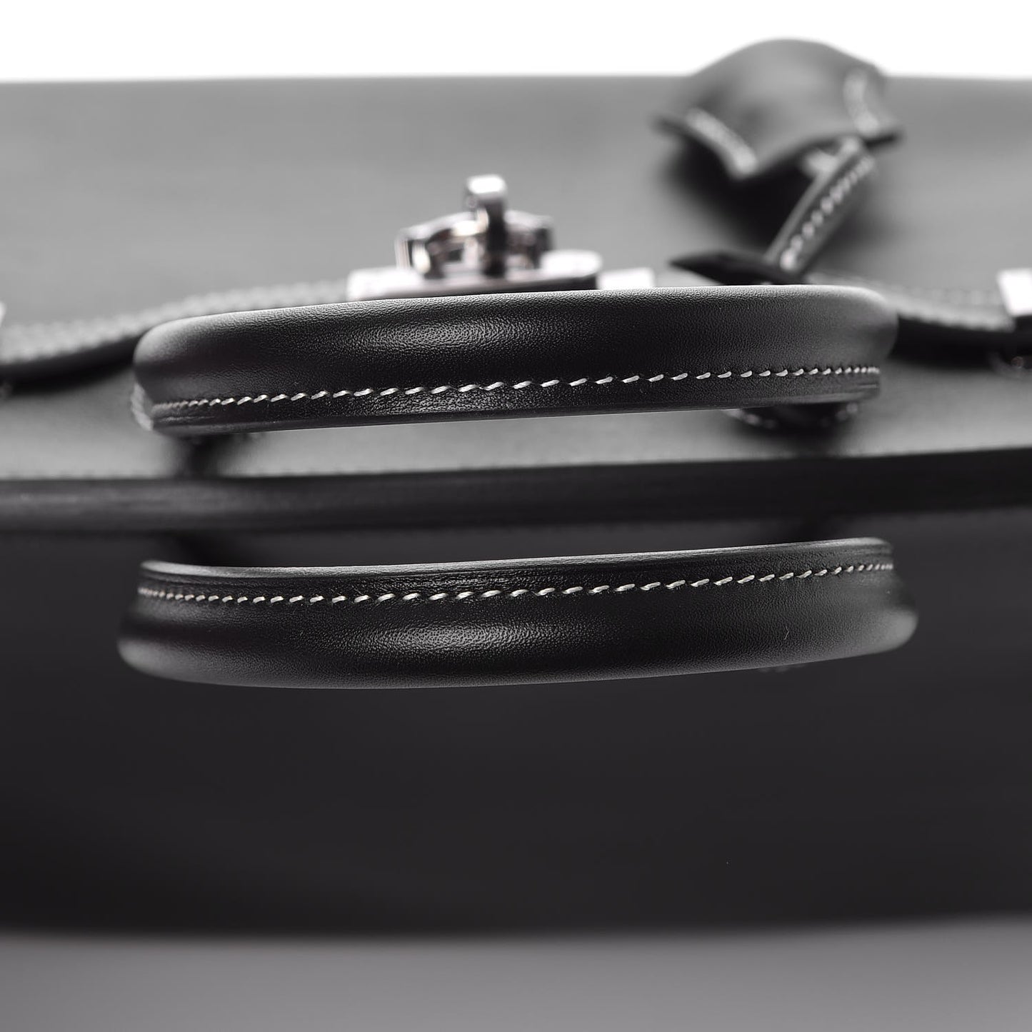 Swift Horseshoe Birkin 25 Black White