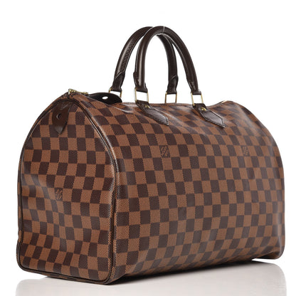 Louis Vuitton Damier Ebene Speedy 35 3 of 9