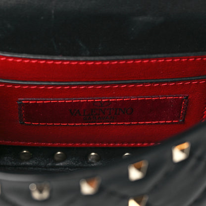 Valentino Garavani Nappa Micro Rockstud Spike Shoulder Bag Black 5 of 8