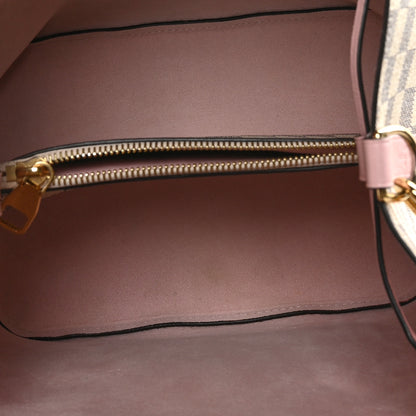 Louis Vuitton Damier Azur Neonoe MM Eau De Rose 5 of 9