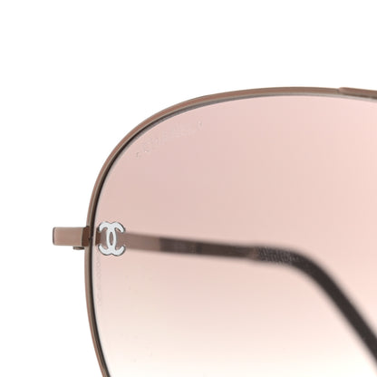 Chanel CC Aviator Sunglasses 4189-T-Q Pink 7 of 10