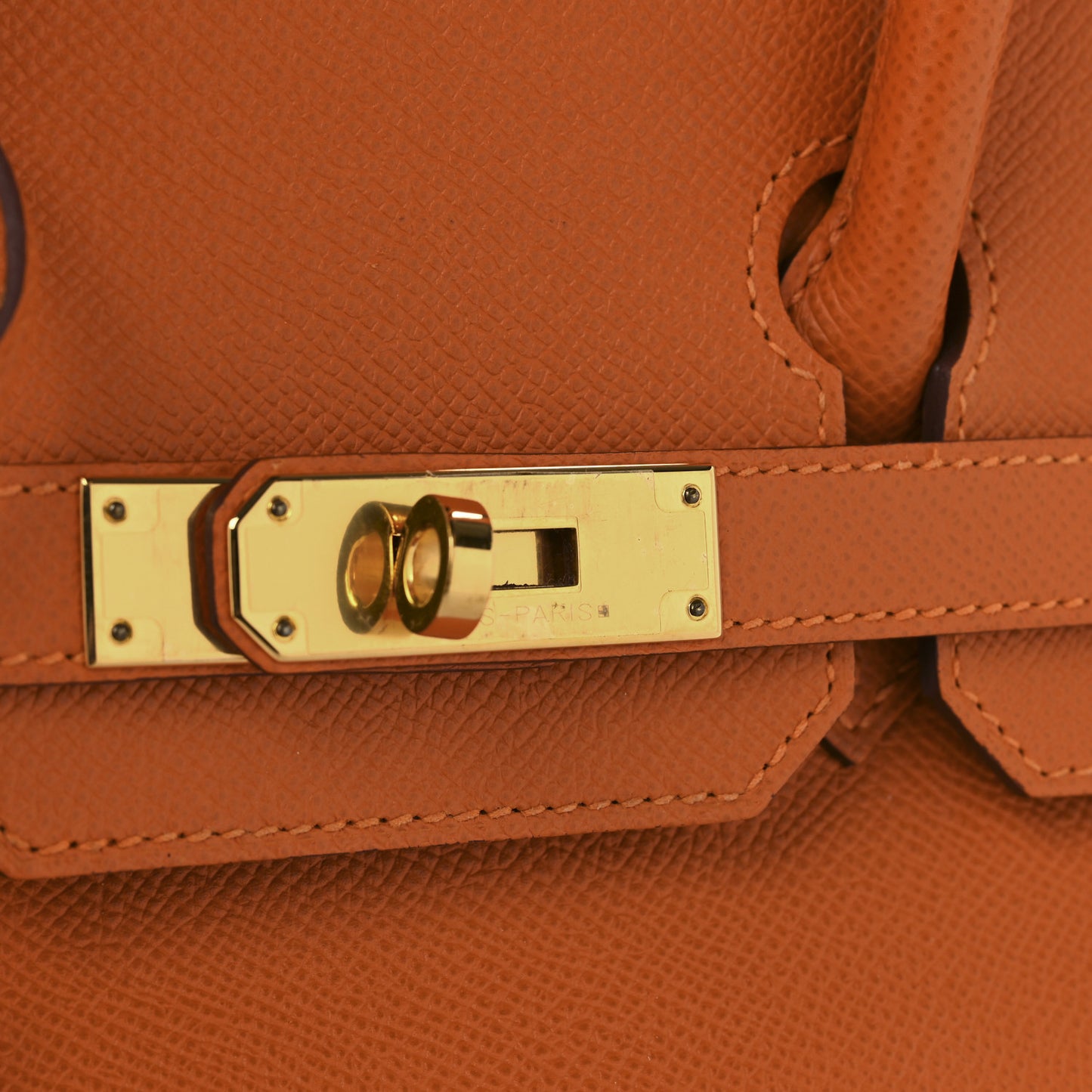 Epsom Birkin 30 Orange