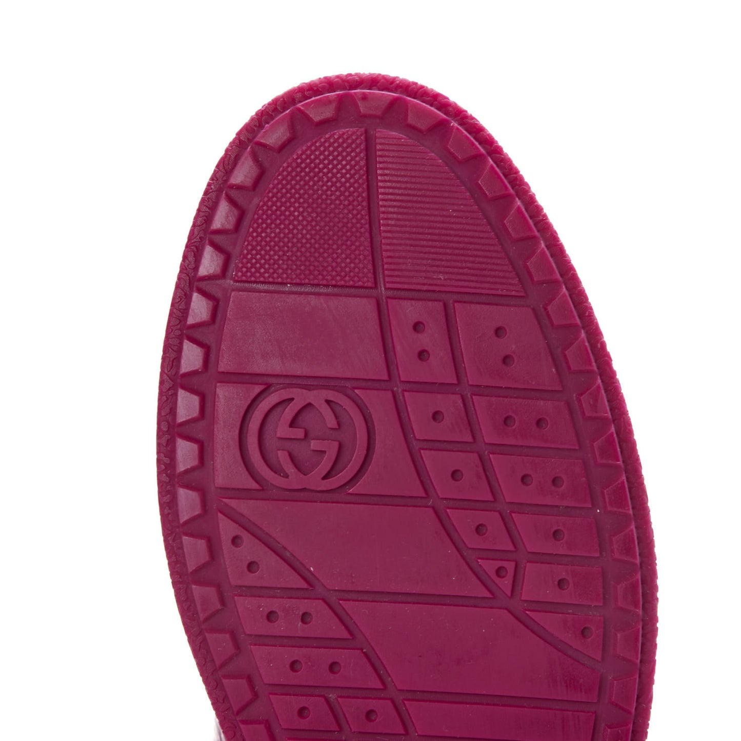 Soft Patent Womens High Top Sneakers 35.5 Fuchsia
