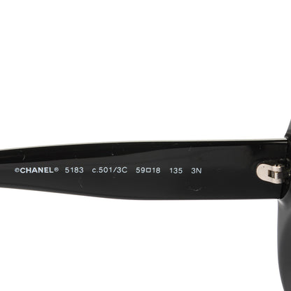 Chanel CC Sunglasses 5183 Black 5 of 5