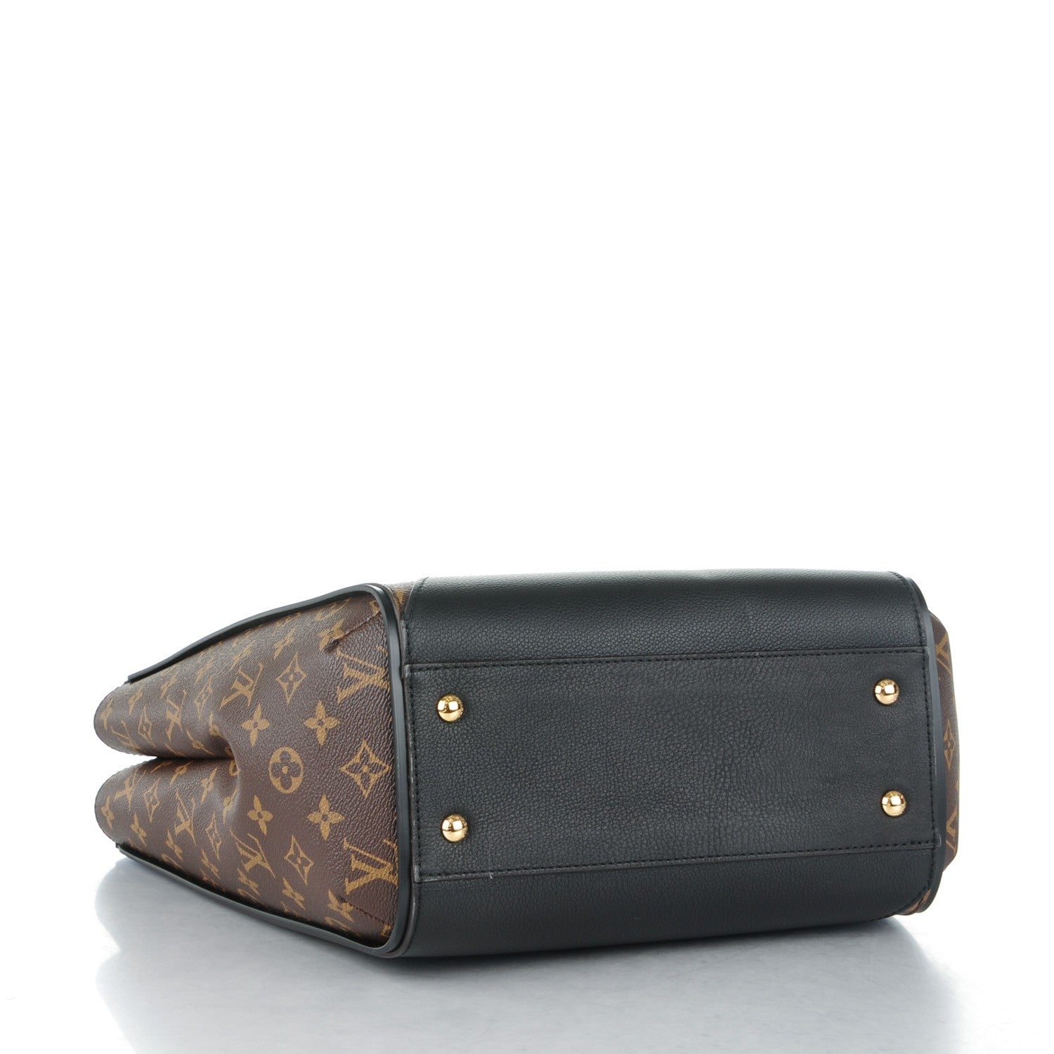Louis Vuitton Calfskin Monogram Kimono Tote Black 4 of 7