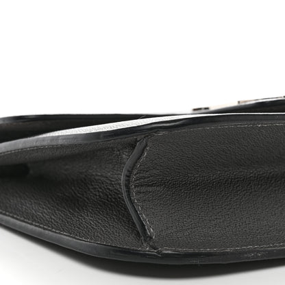 Alexander McQueen Calfskin Medium Insignia Flap Grey 8 of 9