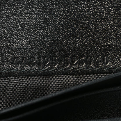 Gucci Calfskin Matelasse GG Marmont Card Case Black 11 of 12