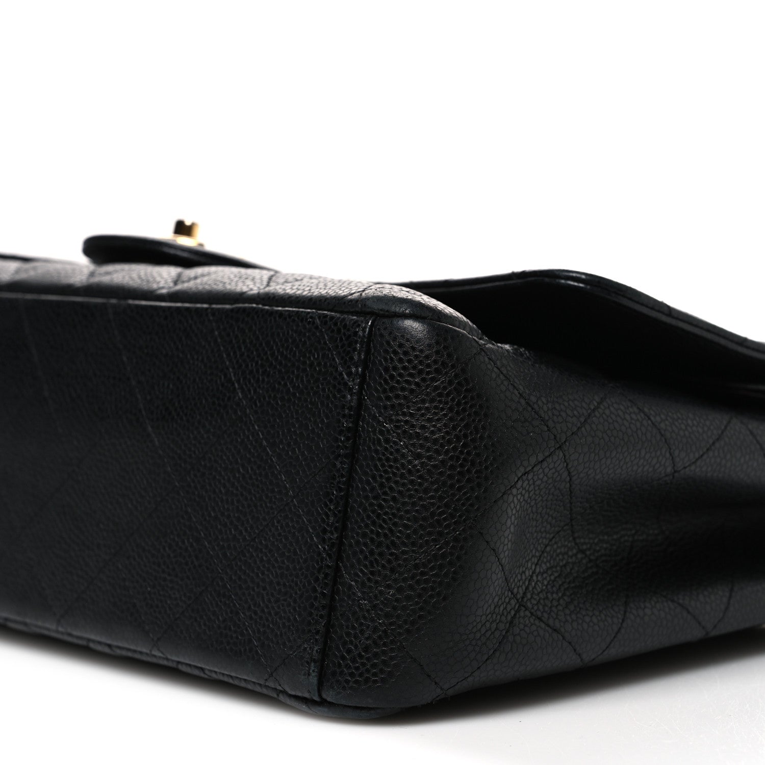 Chanel Caviar Maxi Single Flap Black 10 of 11