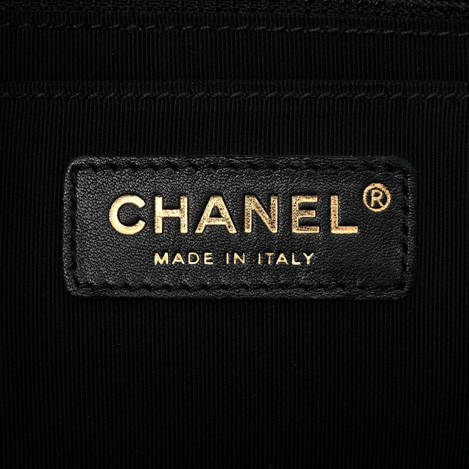 Chanel Metallized Calfskin Quilted Small XXL Travel Flap Bag Black 6 of 10