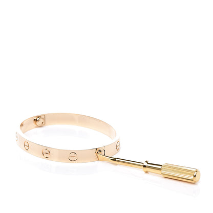 Cartier 18K Yellow Gold LOVE Bracelet 15 4 of 7