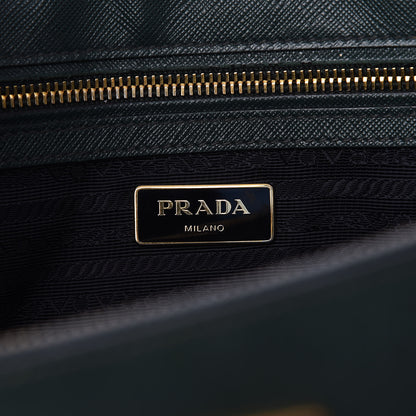 Prada Saffiano Medium Galleria Double Zip Tote Smeraldo 5 of 9
