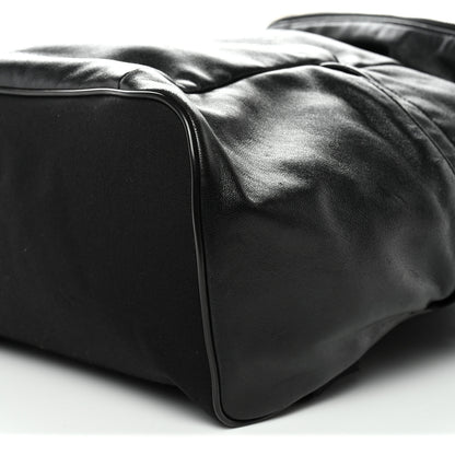Saint Laurent Canvas Calfskin Sid Backpack Black 18 of 23