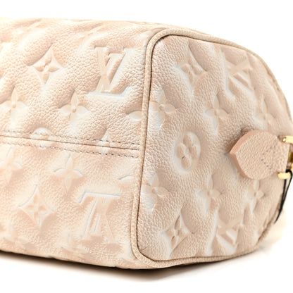 Louis Vuitton Empreinte Monogram Summer Stardust Speedy Bandouliere 20 Beige Clair 9 of 10