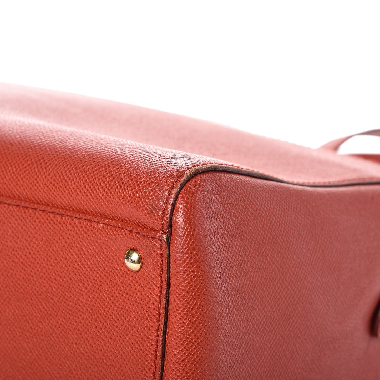 Caviar Zip Top Tote Red