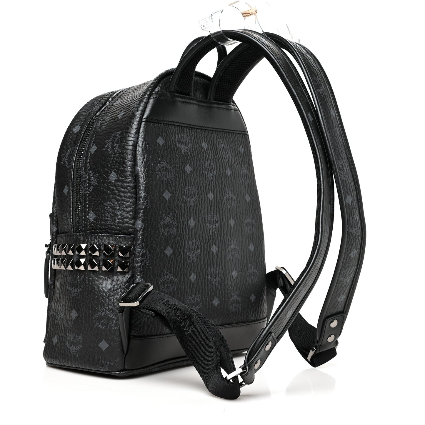 Visetos Small Side Stud Stark Backpack Black