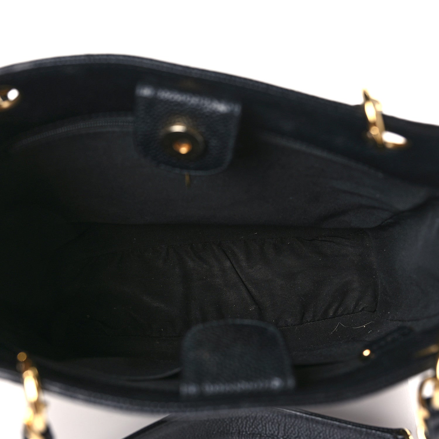 Chanel Caviar Quilted Petit Shopping Tote PST Black 5 of 10