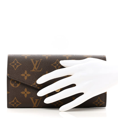 Louis Vuitton Monogram Sarah Wallet NM 2 of 7