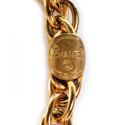 Chanel CC Chain Necklace Gold 6 of 6