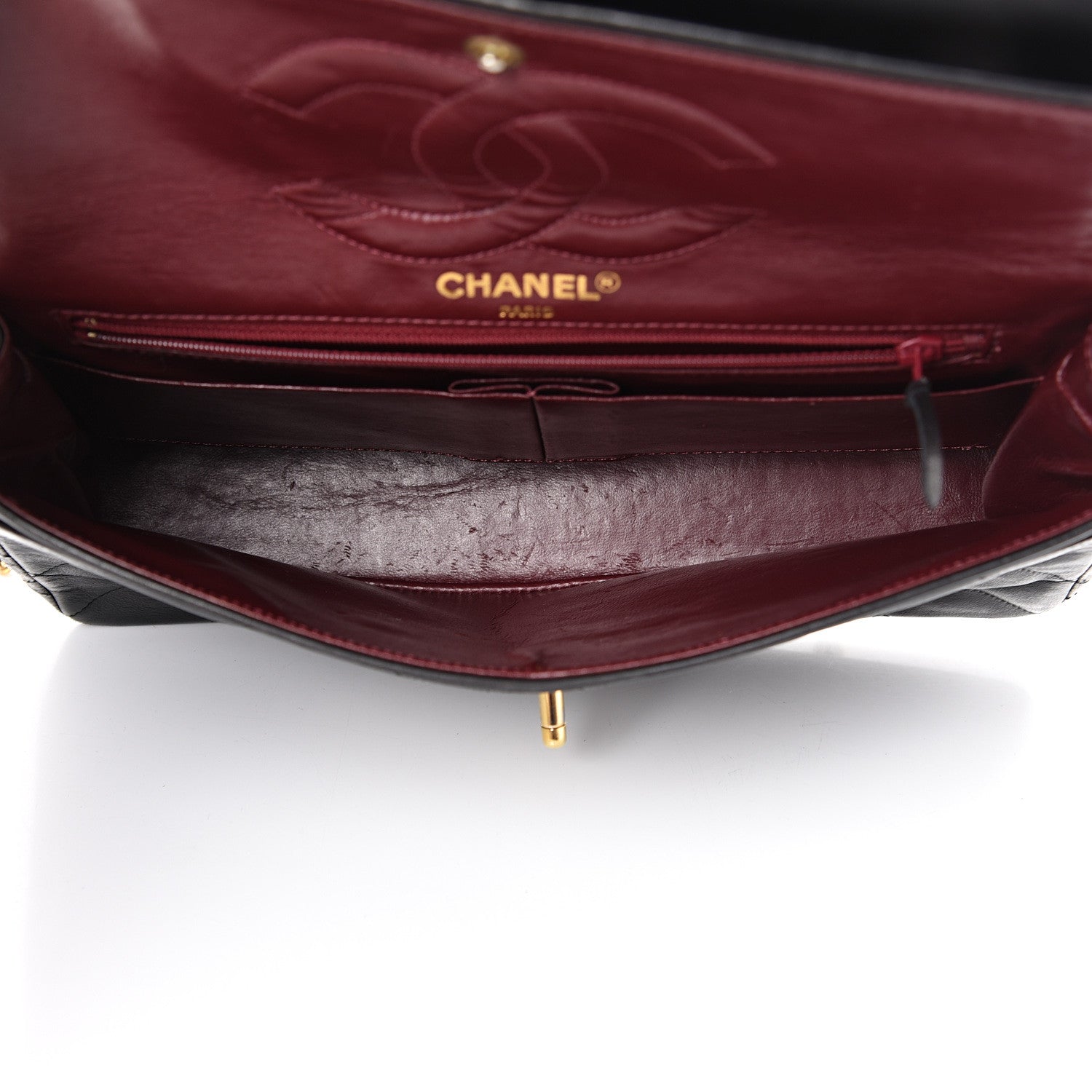 Chanel Lambskin Quilted Small Double Flap Black 4 of 20