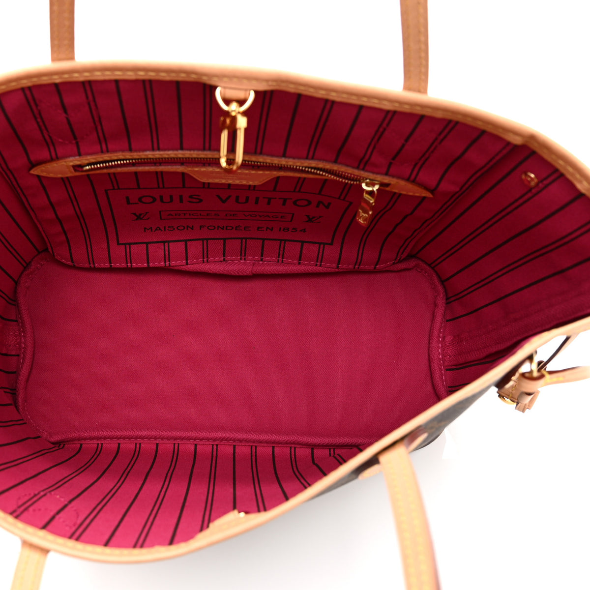 Louis Vuitton Monogram Neo Neverfull PM Fuchsia 6 of 10