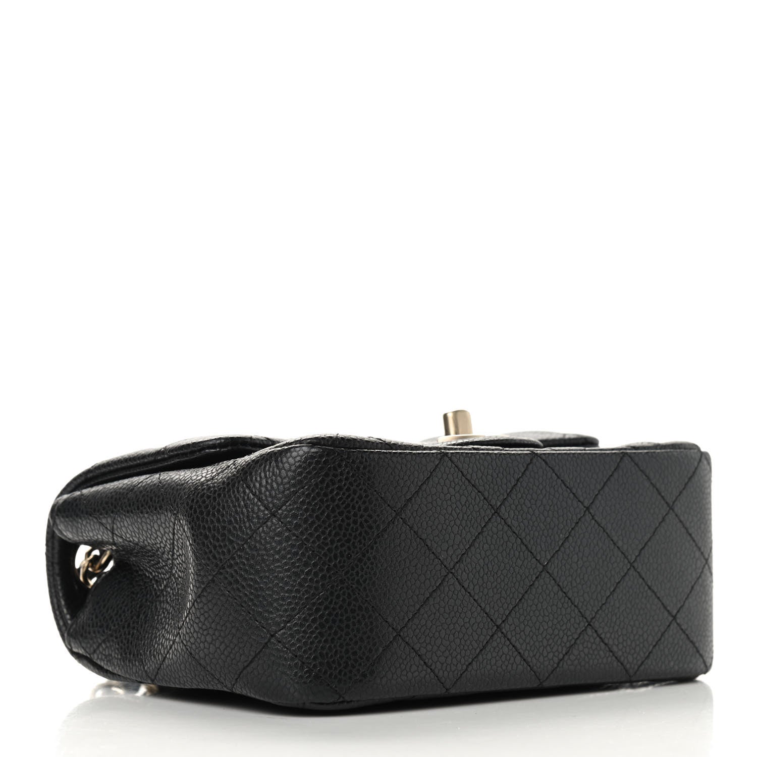 Chanel Caviar Quilted Mini Square Flap Black 4 of 9