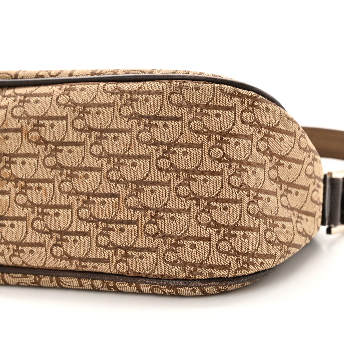 Monogram Street Chic Shoulder Bag Brown Beige