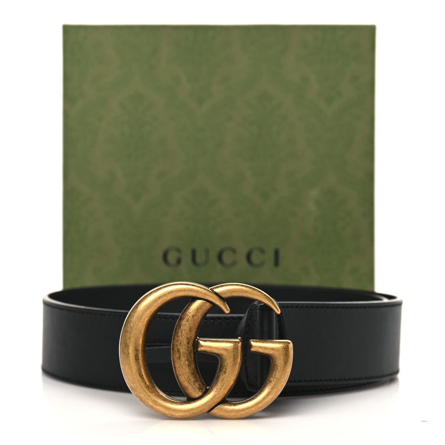 Calfskin Double G 40mm Belt 75 30 Black