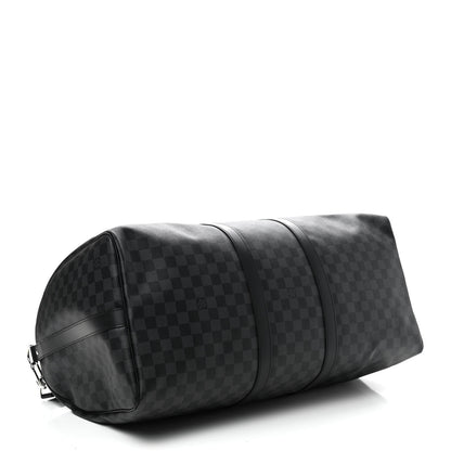 Louis Vuitton Damier Graphite Keepall Bandouliere 55 4 of 10