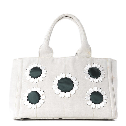 Prada Canapa Mistolino Tote Naturale Green 1 of 10