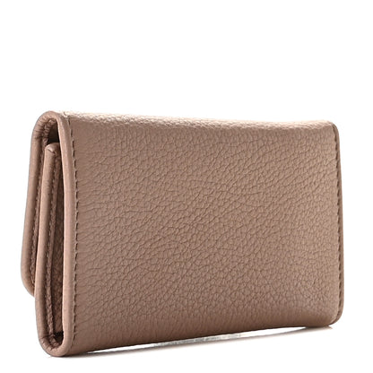 Prada Vitello Grain 6 Key Holder Cipria 3 of 12