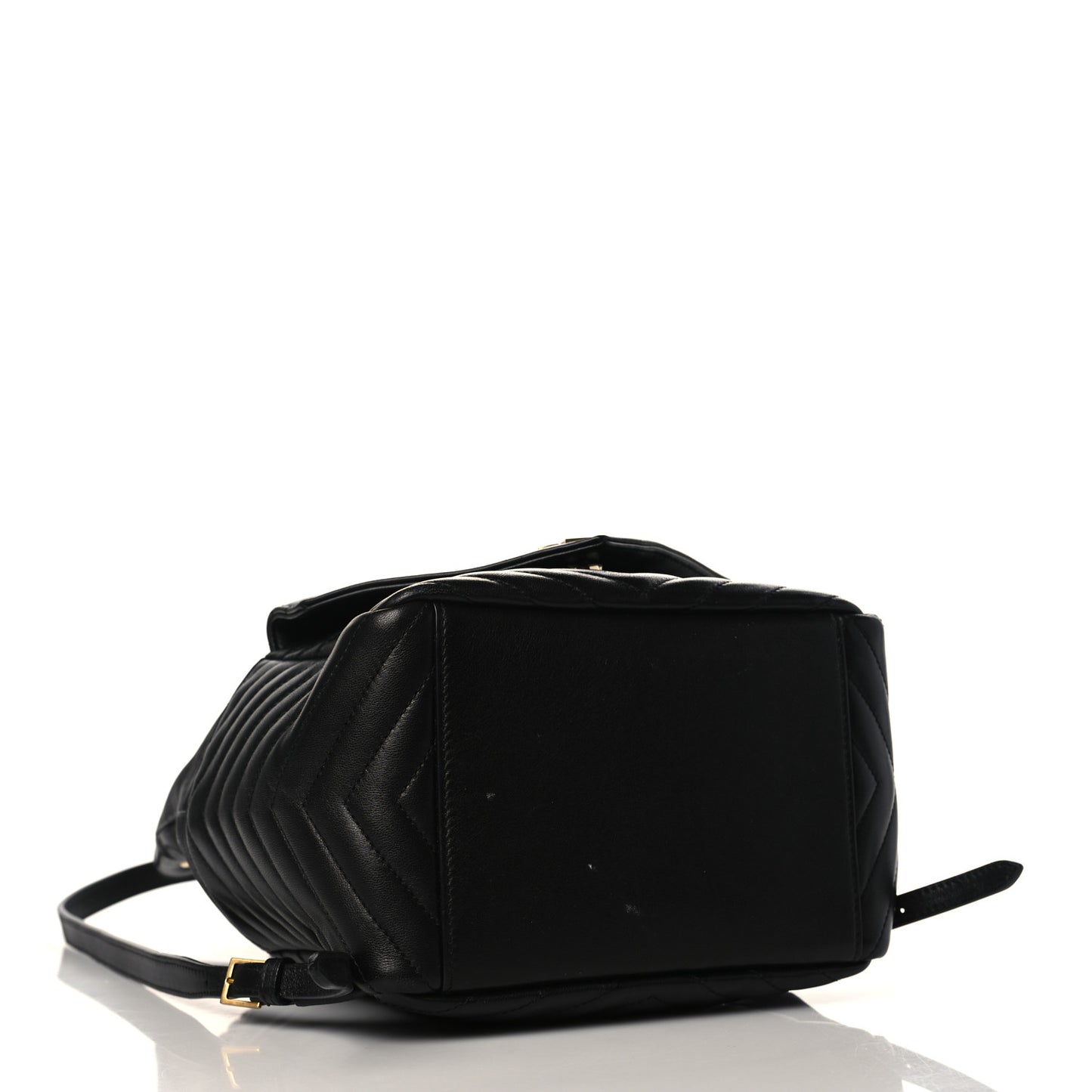 Lambskin Matelasse Monogram Joe Backpack Black