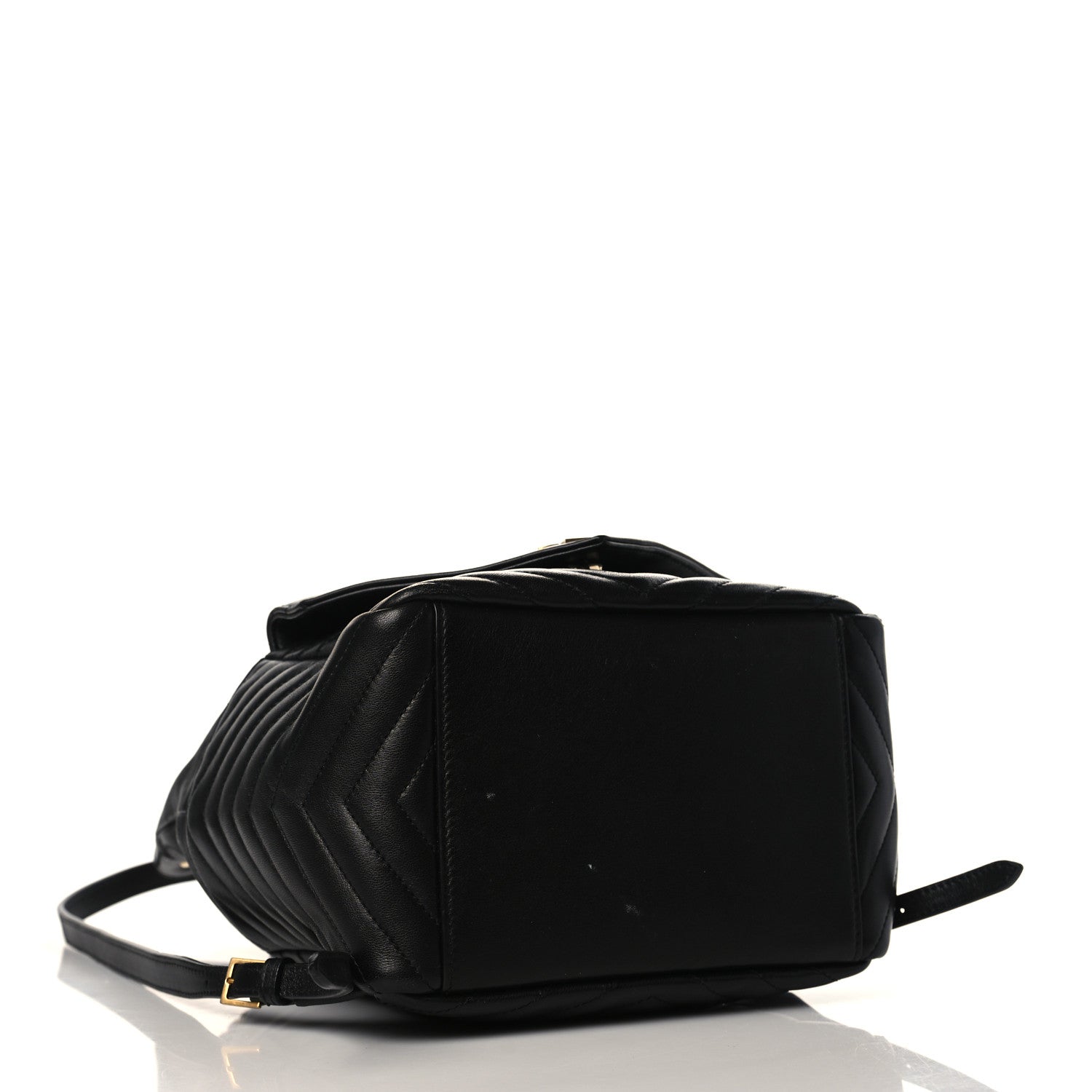 Saint Laurent Lambskin Matelasse Monogram Joe Backpack Black 3 of 8