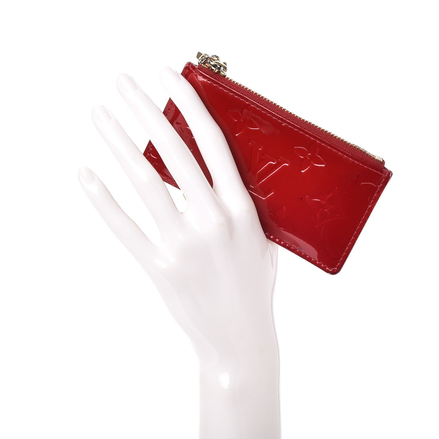 Louis Vuitton Vernis Key Pouch Pomme D'Amour 2 of 11