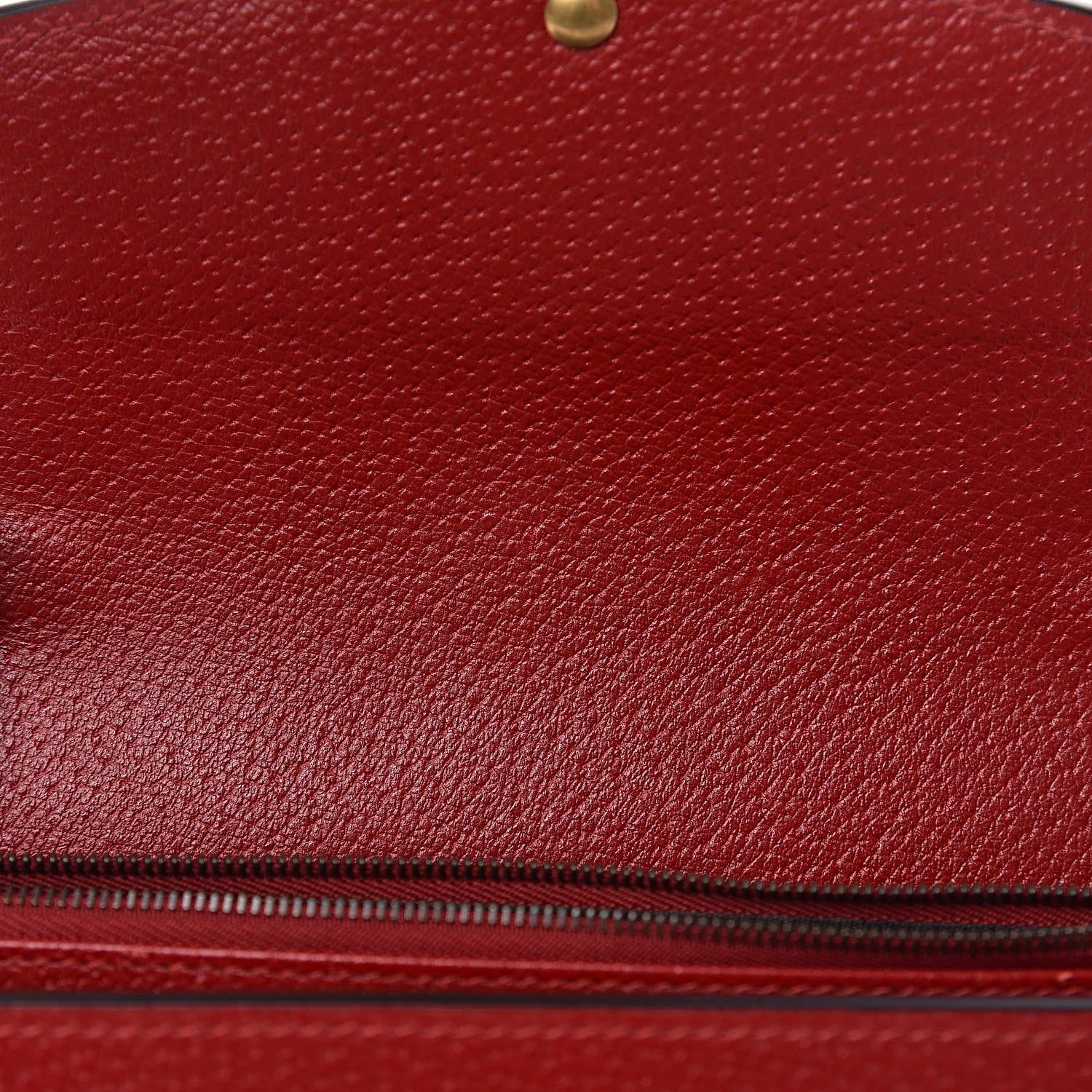 Gucci Calfskin Web Mini Dionysus Chain Wallet Hibiscus Red 8 of 15