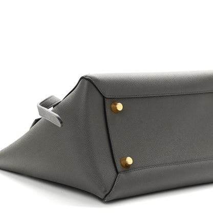 Celine Grained Calfskin Mini Belt Bag Grey 10 of 11