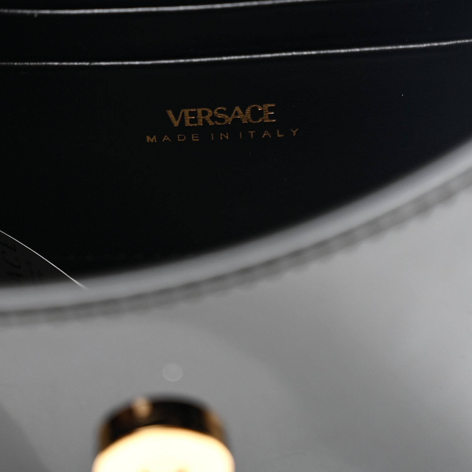 Versace Patent Mini La Medusa Bag Black 6 of 11