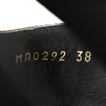 Louis Vuitton Monogram Bom Dia Mule Sandals 38 Black 9 of 12