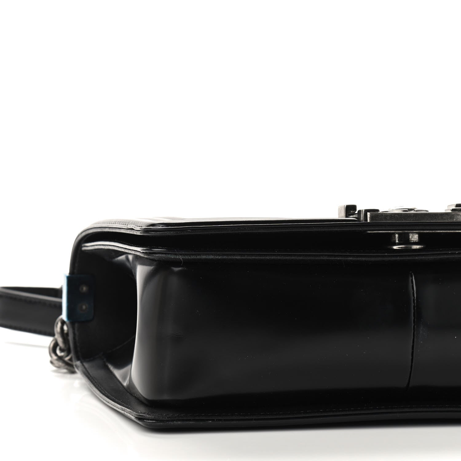 Chanel Glazed Calfskin Medium Boy Flap Black 9 of 12