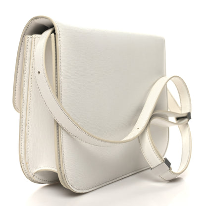 Celine Liege Calfskin Medium Classic Box Flap Bag White 3 of 14