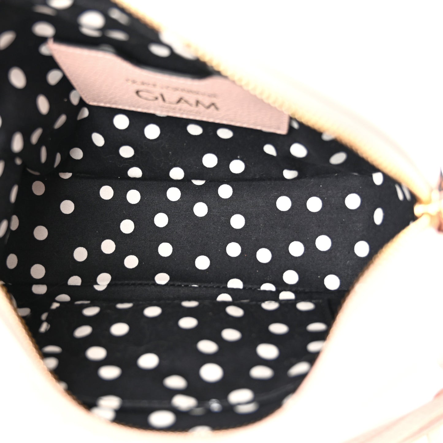 Calfskin Pom Pom Glam Crossbody Pink