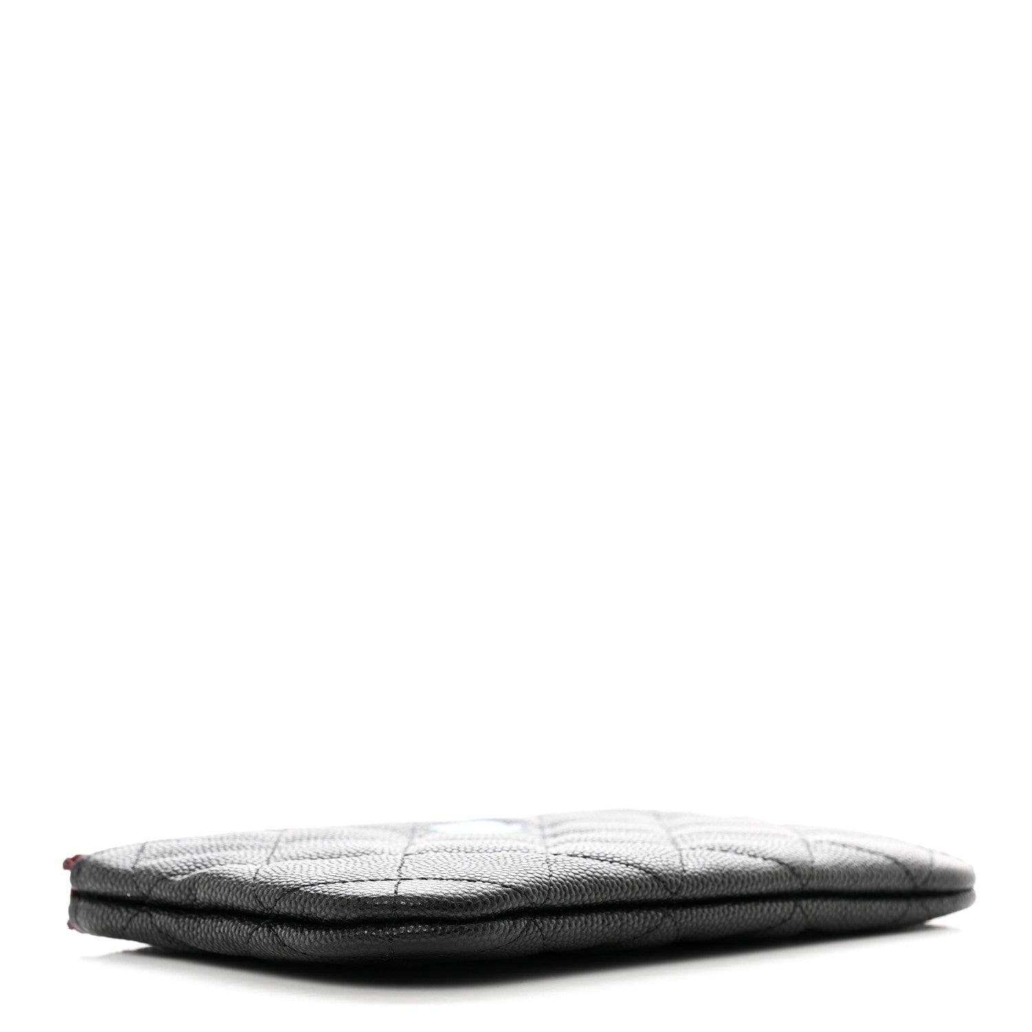 Chanel Caviar Quilted Small Cosmetic Case Black 4 of 8