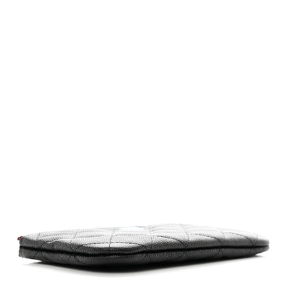 Chanel Caviar Quilted Small Cosmetic Case Black 4 of 8