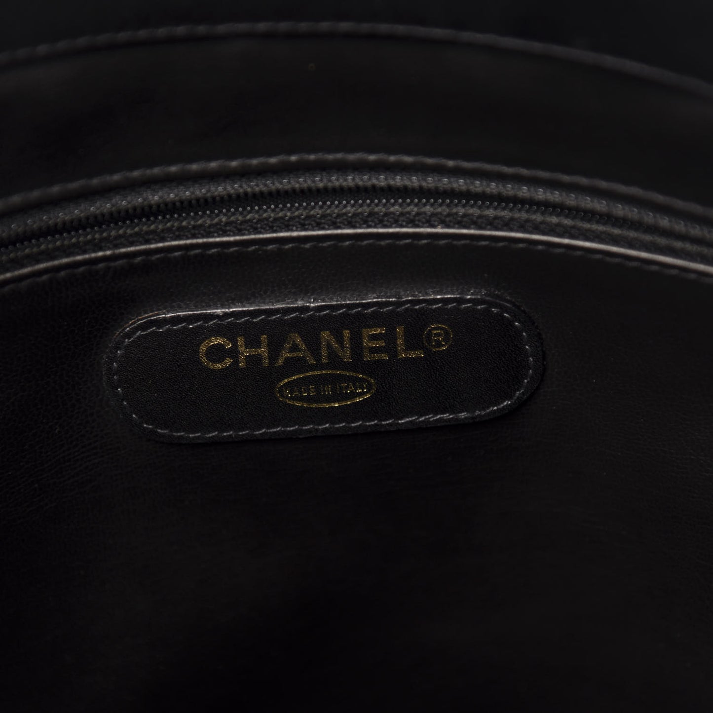 Calfskin Stitched XL Weekender Black