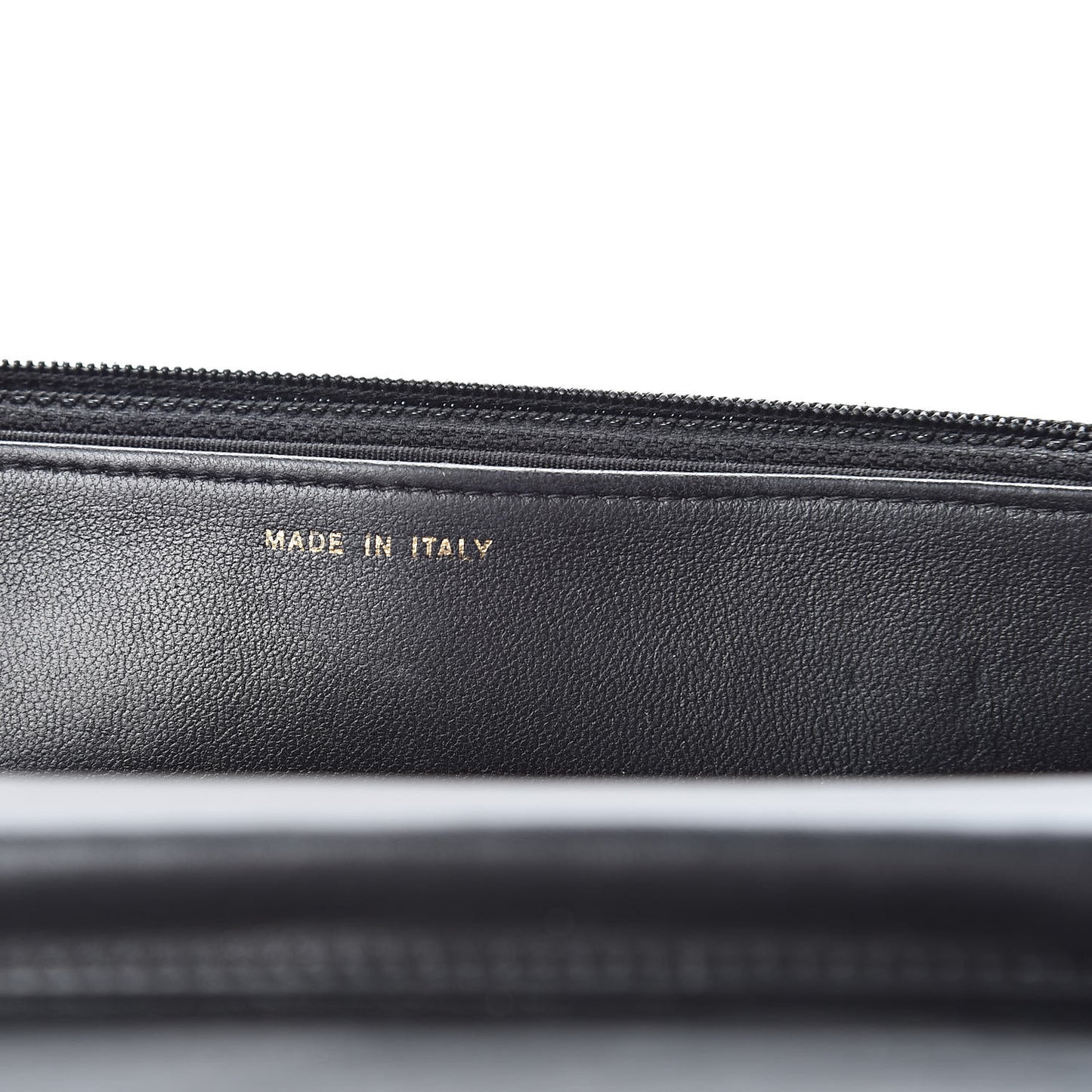 Lambskin Quilted Boy Wallet On Chain WOC Black