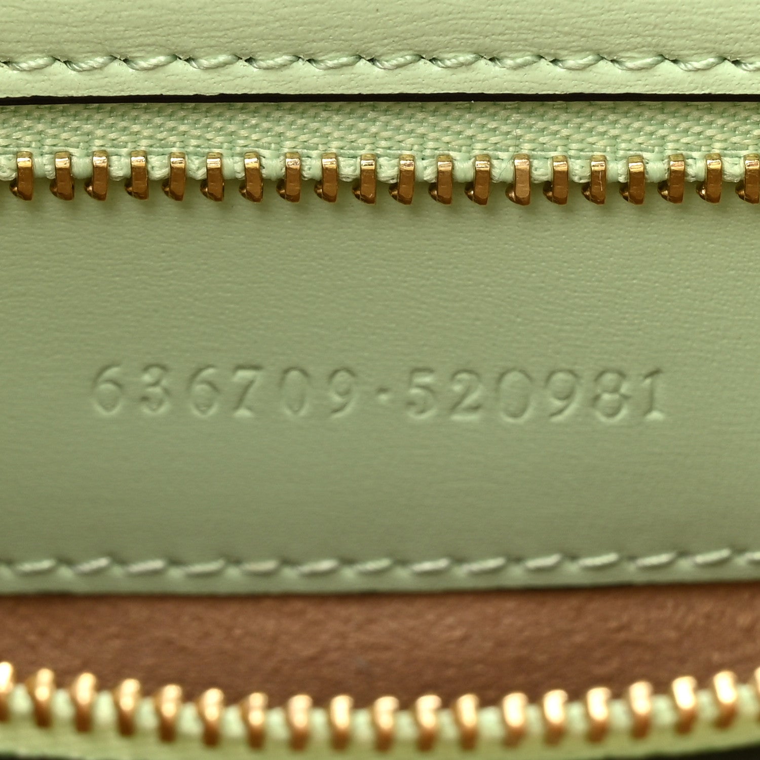 Gucci Boarded Dyana Lux Calfskin Small Jackie 1961 Hobo Tropical Sage 7 of 11
